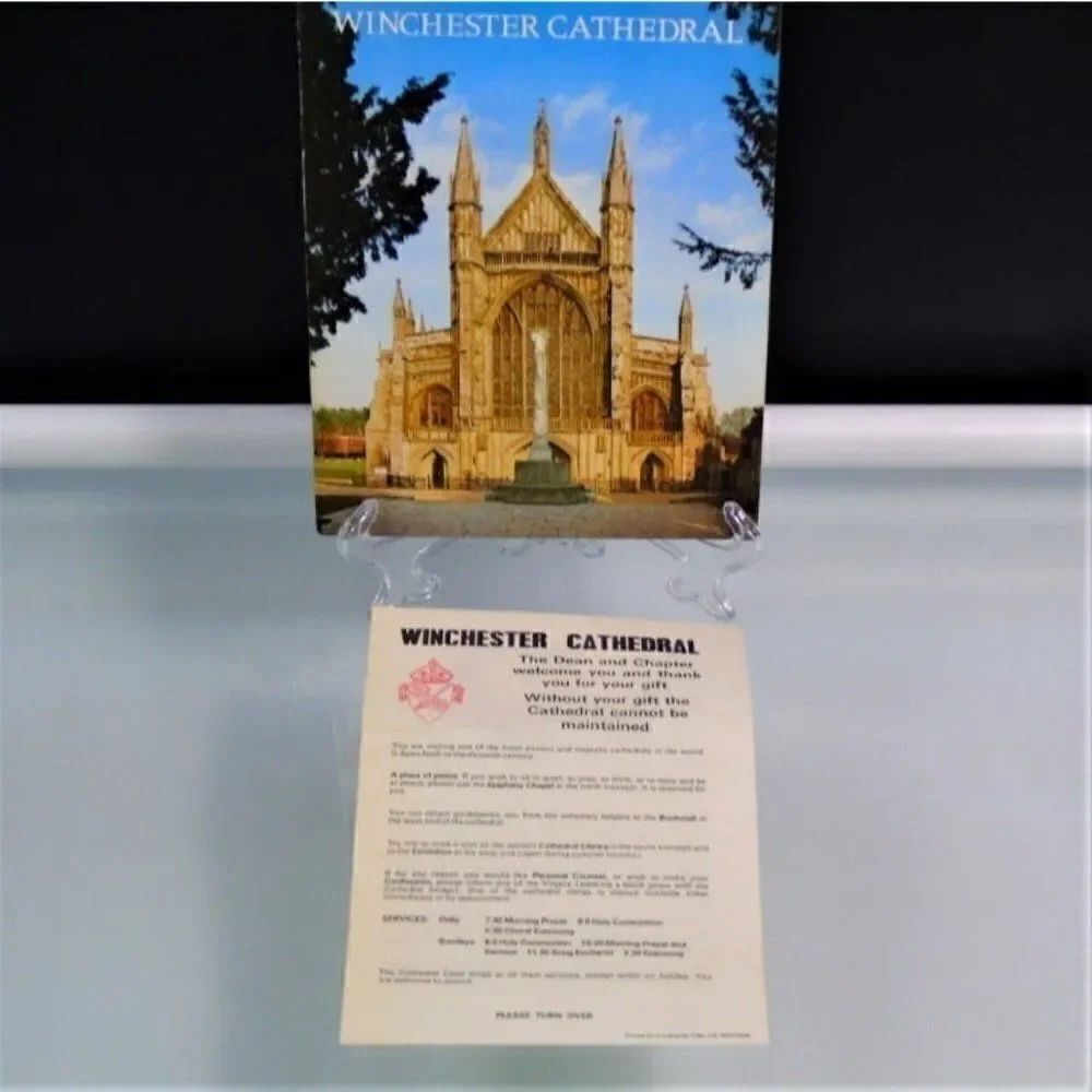 Pride Of Britain Winchester Cathedral Pitkin Guide 1976